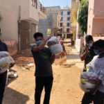 Dry Ration being distributed by Odia Samaj to migrant Odia labourers in Delhi NCR (1)