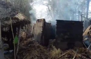 କହରାପୋଖରୀ ଆଦିବାସୀ ସାହିର ୧୫ବଖରା ଘର ଜଳିଗଲା