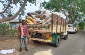 ଖାଉଟି ଚାଉଳ ଚୋରା ଚାଲାଣ ବେଳେ ମିନିଟ୍ରକ୍ ଜବତ