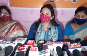 ପଦରୁ ଇସ୍ତଫା ଓ ବହିଷ୍କୃତ ନେଇ ଭଦ୍ରକ ବିଜେପି ମହିଳା ମୋର୍ଚ୍ଚାର ସାମ୍ବାଦିକ ସମ୍ମିଳନୀ