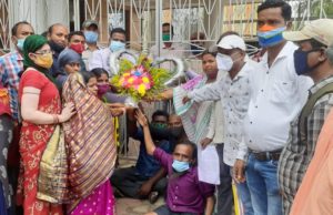 ନୂତନ ଜିଲ୍ଲାପାଳଙ୍କୁ ସ୍ୱାଗତ କଲେ ଓଡ଼ିଶା ଭିନ୍ନକ୍ଷମ ମଞ୍ଚ