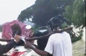 ରଣପୁର ମନ୍ଦାକିନୀ ନଦୀ ରେ ପ୍ରବଳ ବନ୍ୟା ଘରେ ପସିଲା ପାଣି