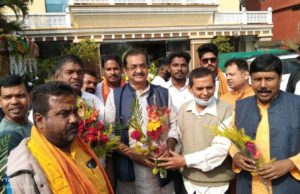 ବିଜେପି ରାଜ୍ୟ ସଭାପତି ଓ ସମ୍ପାଦକଙ୍କୁ ସମ୍ବର୍ଦ୍ଧନା