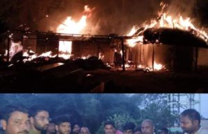 ଅଗ୍ନିକାଣ୍ଡରେ ଜଳିଗଲା ୬ ବଖରା