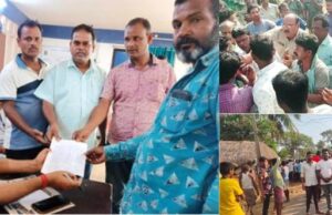 ଧାମରାରେ ଭୋଜି ପାଇଁ ଷଣ୍ଢ ମରାକୁ ନେଇ ଉତ୍ତେଜନା, ପୁଲିସ ଆନ୍ଦୋଳନକାରୀ ଧସ୍ତାଧସ୍ତି, ବିଜେପି-କଂଗ୍ରେସ-ବଜରଙ୍ଗ ଦଳ ପକ୍ଷରୁ ଥାନାରେ ଏତଲା