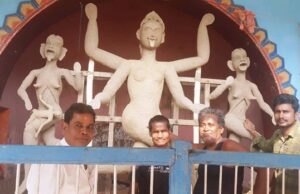 ପୀରହାଟରେ ସାର୍ବଜନୀନ ଶ୍ୟାମା ପୂଜା ପାଇଁ ପ୍ରସ୍ତୁତି