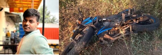 BIKE ACCIDENT, ONE DEAD, TWO INJURED