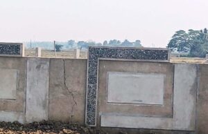 ଧାମରା ରେ ୧୦ଲକ୍ଷ ବ୍ୟୟ ଅଟକଳରେ ନିର୍ମାଣ ପାର୍କର କାର୍ଯ୍ୟ ନିମ୍ନ ମାନର, କାର୍ଯ୍ୟ ଶେଷ ପୂର୍ବରୁ ପାଚେରୀରେ ଫାଟ