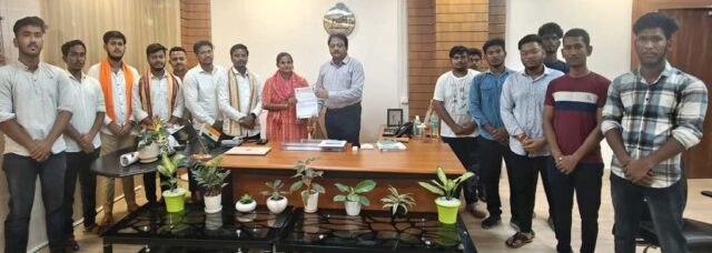 ABVP MEET TO COLLECTOR FOR PARTICIPATE IN MOCK DRILL