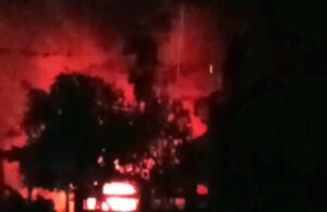 ବଜ୍ରାଘାତରେ ଜଳିଗଲା ଦୋକାନ