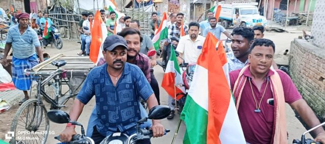 BJP KANTAKABI MANDAL TRIRANGA SOVAJATRA