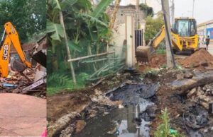 ଚରମ୍ପାର ମୁଖ୍ୟ ଡ୍ରେନ ଉପରୁ ଜବରଦଖଲ ଉଚ୍ଛେଦ