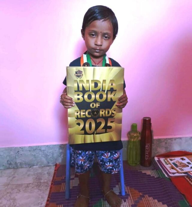 INDIA BOOK OF RECORD RE DHAMARARA BHAGYASHREE