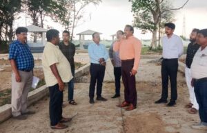 କାନ୍ତକବି ଲକ୍ଷ୍ମୀକାନ୍ତ ମେମୋରିଆଲ ପାର୍କ, ନିର୍ମାଣ କାର୍ଯ୍ୟର ଅଗ୍ରଗତି ନେଇ ଜିଲାପାଳଙ୍କ କ୍ଷେତ୍ର ପରିଦର୍ଶନ