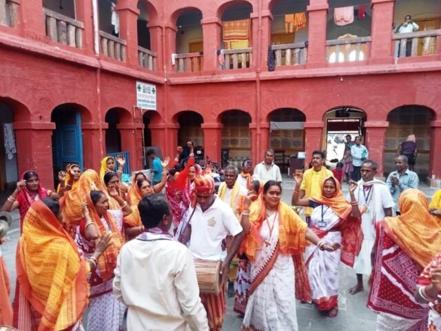 SANKIRTAN MANDALI BHAUNRI YATRA RE SAMIL