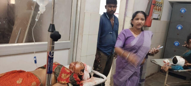 TIHIDI ACCIDENT DEATH - SARAPANCH SAMABEDANA
