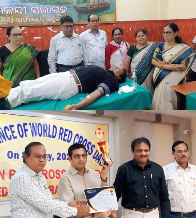WORLD RED CROSS DAY & BLOOD DONATIN CAMP AT BHADRAK