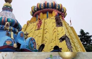 ବଜ୍ରପାତ ଘଟି ଜଗନ୍ନାଥ ମନ୍ଦିର ଦଧିନଉତି ଓ ଶିବ ଲିଙ୍ଗର ଗର୍ଭ କ୍ଷତିଗ୍ରସ୍ଥ