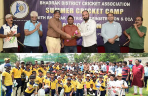 ଭଦ୍ରକରେ କ୍ରୀଡାର ସମୃଦ୍ଧିପାଇଁ ମୁଁ ପ୍ରତିଶ୍ରୁତିବଦ୍ଧ – ସୀତାଂଶୁ