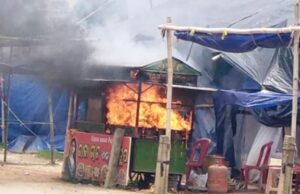 ଗ୍ୟାସ ଲିକ ହୋଇ ଚାଟ ଦୋକାନ ଜଳିଗଲା