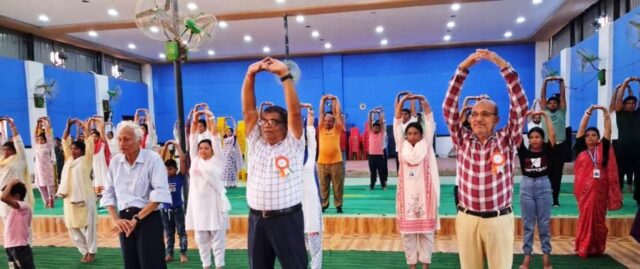 SBD INTERNATIONAL SCHOOL YOGA DAY