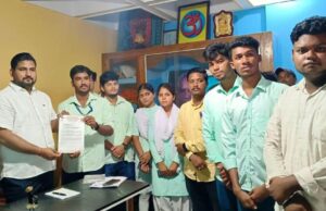 ଭଦ୍ରକ କଲେଜର ସାମୁହିକ ବିକାଶ ପାଇଁ ଏବିଭିପି ପକ୍ଷରୁ ଉଚ୍ଚଶିକ୍ଷା ମନ୍ତ୍ରୀଙ୍କୁ ଦାବିପତ୍ର