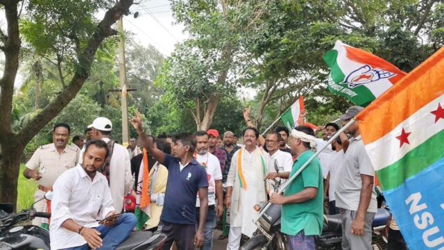 ARADI CONGRESS ODISHA BANDH