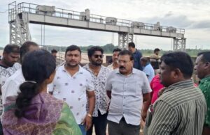 ବଢୁଛି ବୈତରଣୀ ଜଳ ସ୍ତର, ବିପଦ ଆସିବା ପୂର୍ବରୁ ବିଧାୟକ ସଂଜୀବ ମଲ୍ଲିକଙ୍କ ଆଖୁଆପଦା ଆନିକଟ ପରିଦର୍ଶନ ଓ ସମୀକ୍ଷା