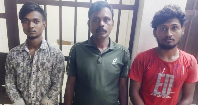 BRAUNSUGAR SEIZED, 3 ARREST