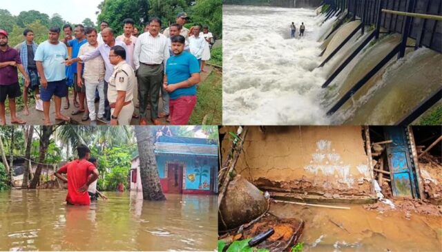 HADAGARH DAM KHOLILA 4 GATE