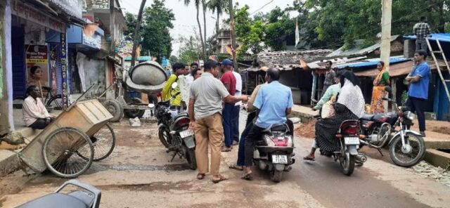 MUSTAFAPUR DRAIN NIRMAN NIMNA MANARA