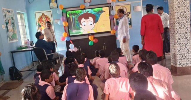 VINAKHYAMA VIDYALAYA SMART CLASS