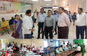 ଜିଲା ନୋଡାଲ ଅଫିସର ତଥା ମତ୍ସ୍ୟ ବିଭାଗ ନିର୍ଦ୍ଦେଶକଙ୍କ ଭଦ୍ରକ ଗସ୍ତ, ନୂଆ ମେଡିକାଲର ସମସ୍ତ ବିଭାଗ ବୁଲି ଦେଖିଲେ