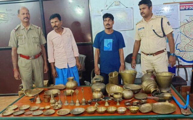 MATHA MANDIRA CHORI CASE RE TWO ARREST