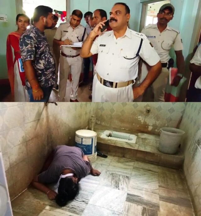 MESS BATHROOM RE GIRLS DEAD BODY RESCUE