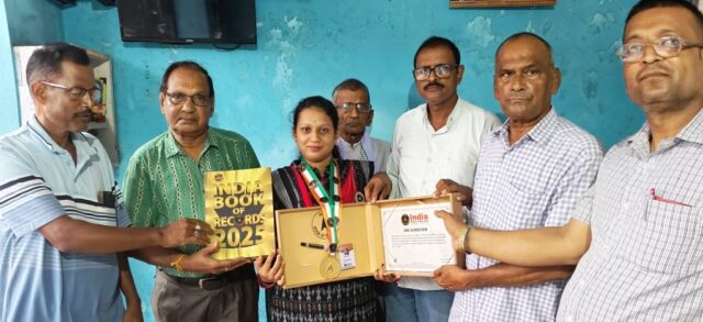 NAMITA BEHERA NKU INDIA BOOK OF RECORD AWARD PHOTO (3)