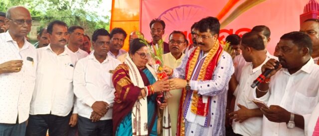 TRIRANGA YATRA SAHID PARIBAR SAMBARDHANA