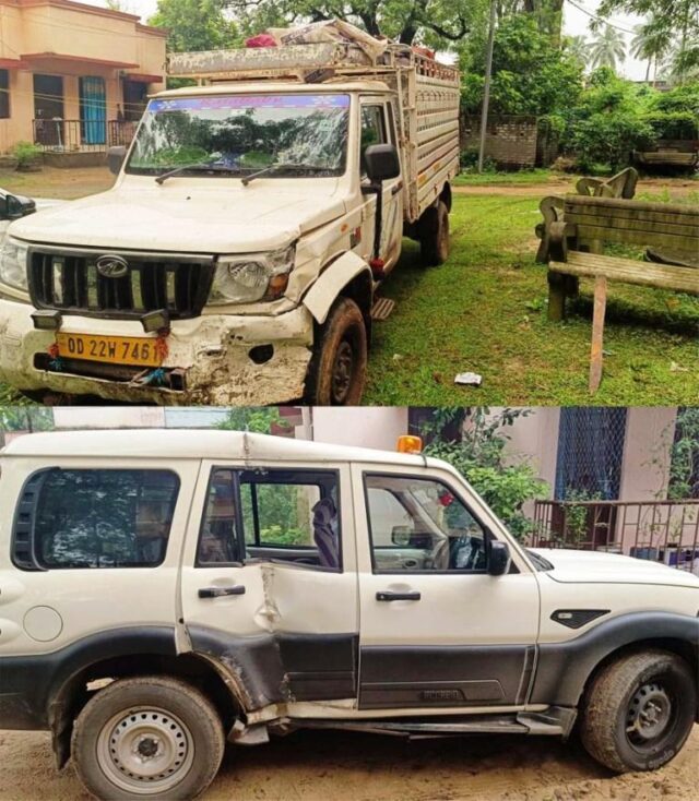 KABADIA BOJHEI PICK-UP THANA GADI ACCIDENT