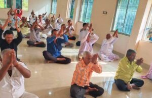 ବରିଷ୍ଠ ନାଗରିକ ପରିଷଦ ପକ୍ଷରୁ ଯୋଗ ଶିବିର