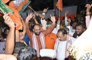 ବିଜେପିର ବିଜୟ ଉତ୍ସବ ପାଳିଲେ ଭଦ୍ରକ ବିଧାୟକ ସୀତାଂଶୁ