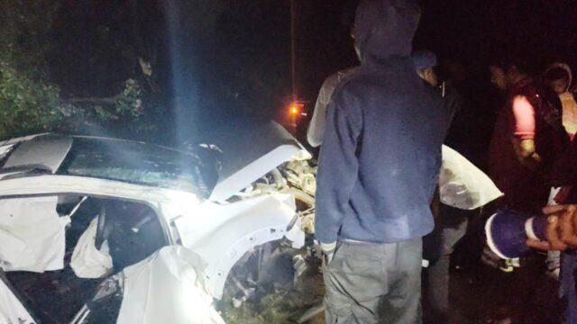 CAR ACCIDENT, FOUR INJURED