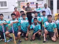 ହକି ଖେଳର ୧୦୦ ବର୍ଷ ପୂର୍ତି ଉପଲକ୍ଷେ ଏସ୍ବିଡି ଇଂଟରନ୍ୟାସନାଲ ସ୍କୁଲରେ ପ୍ରଦର୍ଶନୀ ହକି ପ୍ରତିଯୋଗିତା