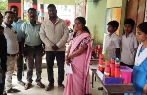 ଯୁଧିଷ୍ଠିର ଉପ୍ରା ବିଦ୍ୟାଳୟରେ ବିଜ୍ଞାନ ମେଳା