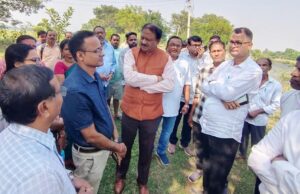 ଐତିହାସିକ ସେନାପତିଆ ପୋଖରିର ଉନ୍ନତୀକରଣ ପାଇଁ ଜିଲ୍ଲାପାଳଙ୍କ କ୍ଷେତ୍ର ପରିଦର୍ଶନ