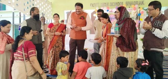 SISHU DIVAS AT BHADRAK GIRLS HIGH SCHOOL