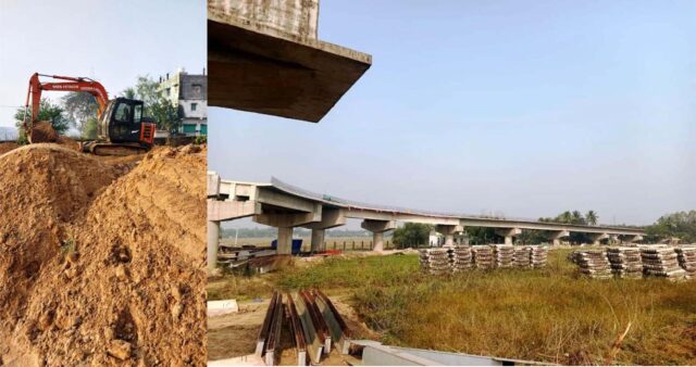 119 LC RAILWAY OVER BRIDGE WORK