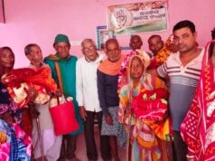 ବାରୋ ପଂଚାୟତ କଂଗ୍ରେସ ପକ୍ଷରୁ ୩୦ହିତାଧିକାରୀଙ୍କୁ କମ୍ବଳ ବଂଟନ