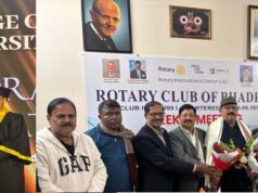 ରୋଟାରିଆନ ଇଂ ଅମ୍ବିକା ବଲ୍ଲଭ ସ୍ୱାଇଁ ସମ୍ମାନସୂଚକ ଡକ୍ଟରେଟ ଉପାଧି ପ୍ରାପ୍ତ ହେଲେ