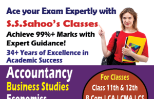 S.S.Sahoo’s Accounts Tuition Classes in Vasant Kunj New Delhi
