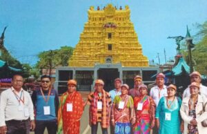 ଭଦ୍ରକ ଜିଲ୍ଲାର ୧୧୬ ଜଣ ବରିଷ୍ଠ ନାଗରିକ ରାମେଶ୍ୱରମ–ମଦୁରାଇ ତୀର୍ଥ ଯାତ୍ରାରୁ ଫେରିଲେ